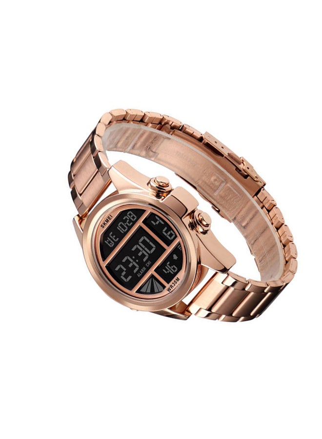 Men's Stainless Steel Digital Watch 1448 - Image 4